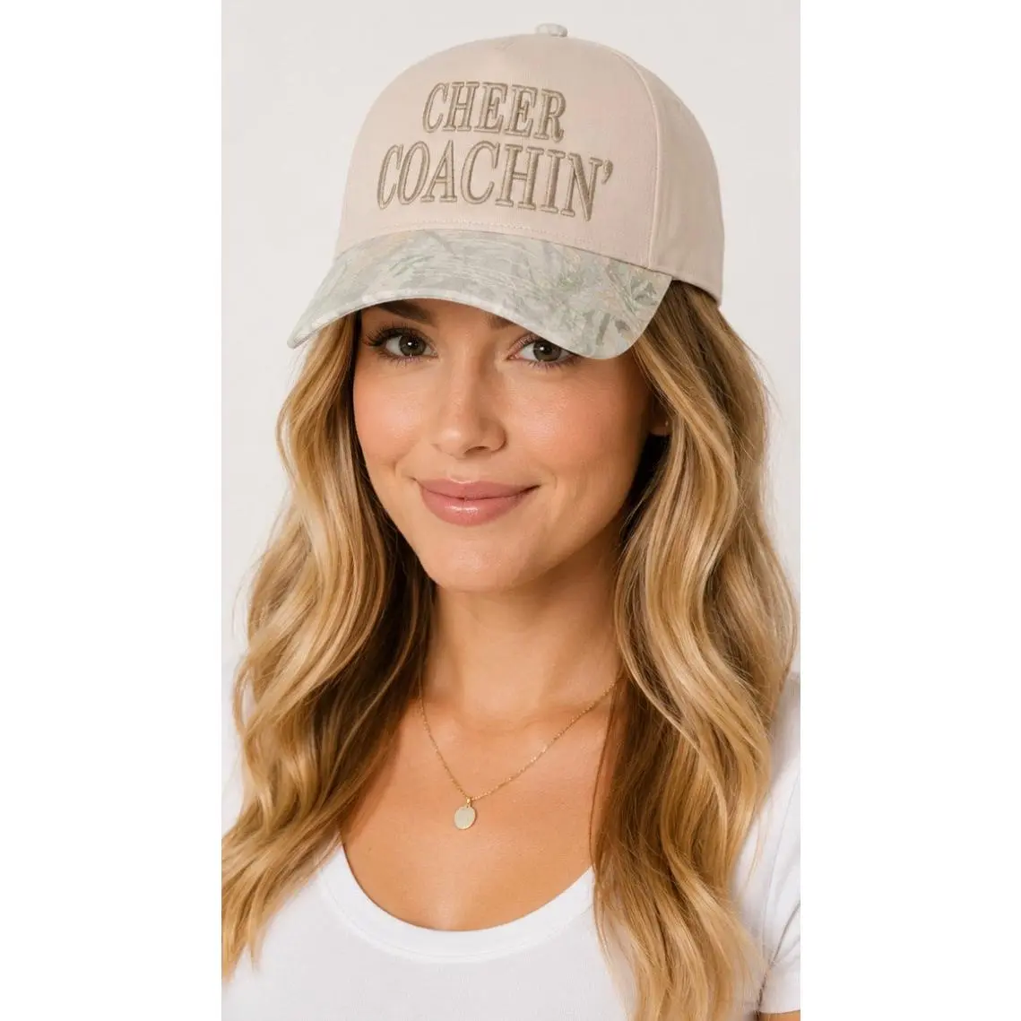 Camo Cheer Coachin' Hat