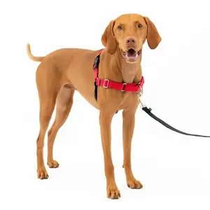 No-Pull Harness, Adjustable Red for Dogs