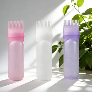 1pc Universal Hair Root Applicator with CombTeeth, Perfect for At-Home Hair Dyeing andStyling, Essential Hair Care Tool