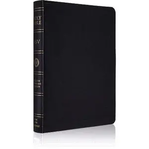 USED-ESV Large Print Bible (Black) by ESV Bibles by Crossway (Unknown)