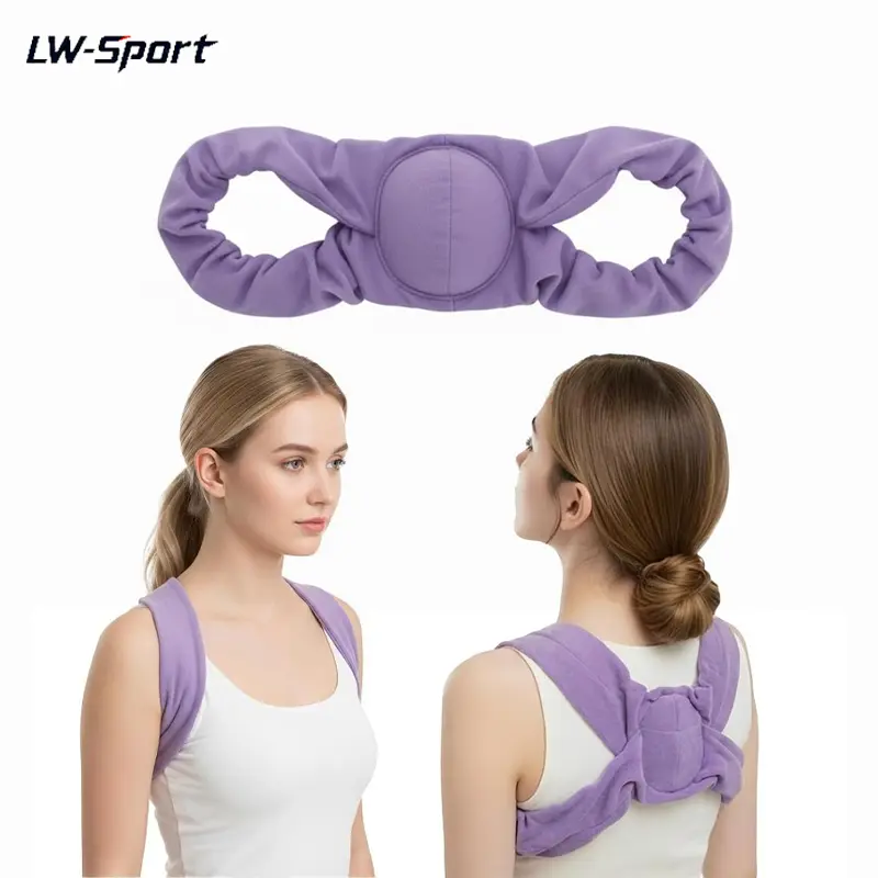 Soft Sleep Posture Corrector for Women, Low Tension Upper Back Brace, Comfortable Overnight Shoulder Alignment Support for Better Posture Sleeping Daily Wear