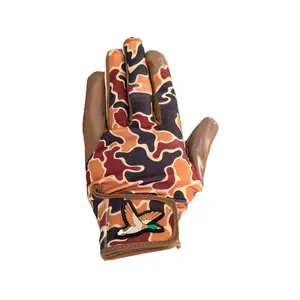 Duck Hunting Camo Football Gloves - High Quality Premium Football Gloves
