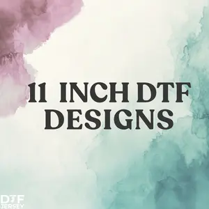 DTF Jersey 11 Inch Custom DTF Transfer Ready to Press Halloween Design Direct to Film Technology for Quick Projects