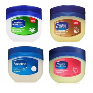 Vaseline Blue Seal Series (Variety 4 Pack)Cocoa Butter, Vitamin E, Aloe Fresh, Original Unilever