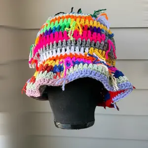 Scrappy bucket Hat - Colorful and Unique Design as Shown Faith