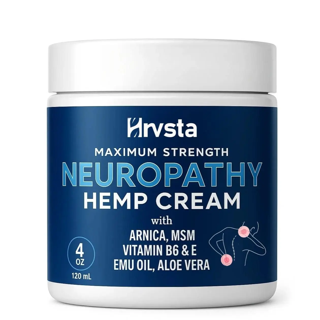 summervibes Hrvsta Neuropathy Cream, Intense Nerve Relief Cream for Feet, Hands, Legs, Toes with Arnica, Vitamin B6, Aloe Vera,summerwins
