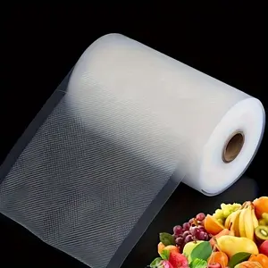 Vacuum Food Storage Bag, 1 Roll Food Storage Bag, Vacuum Sealer Storage Bag for Deli Meat, Steak, Sous Vide Bags for Kitchen Accessories
