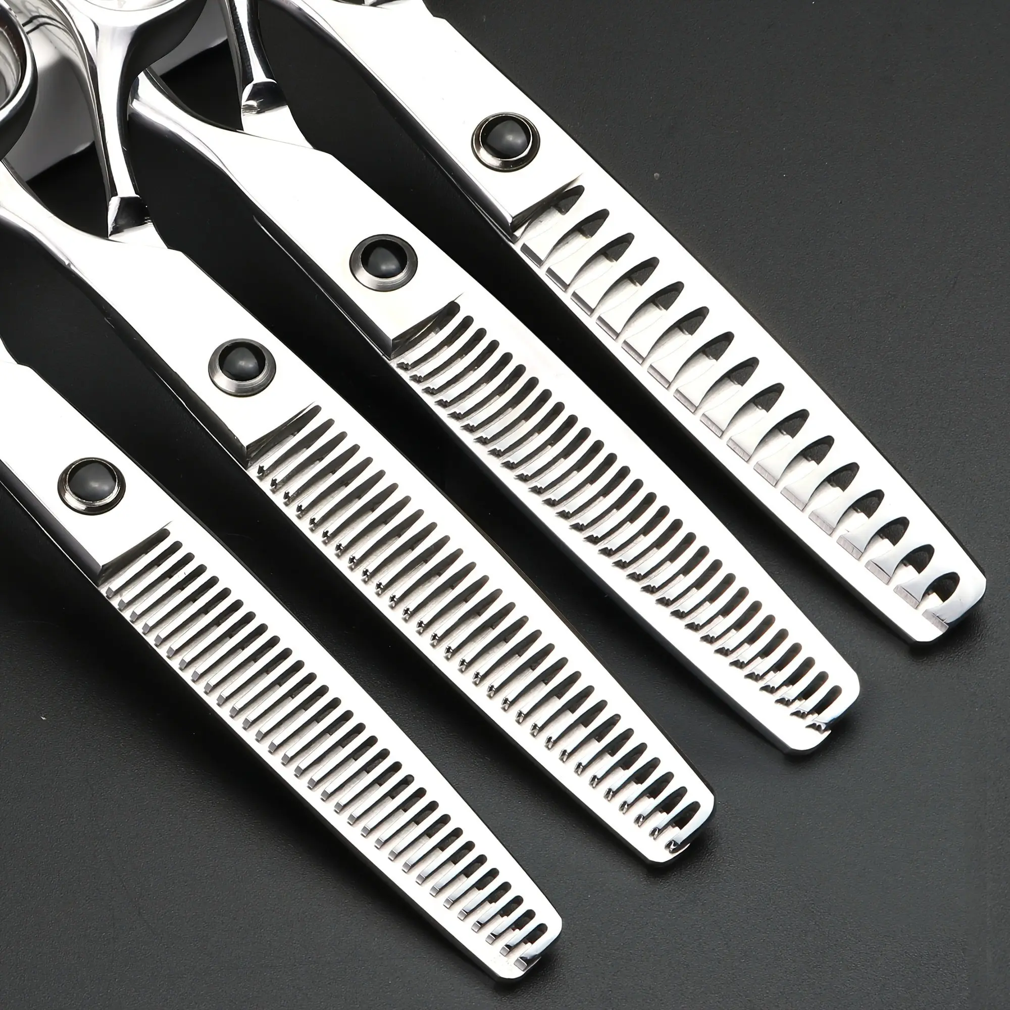 Professional Hair Cutting Scissors, Adjustable Thinning Shears, Durable Stainless Barber Tool, Barber Supplies for Salon Home Use, Thickness Ratio 10%-45%, Essential Grooming Kit, Home Styling Tool, Salon Equipment