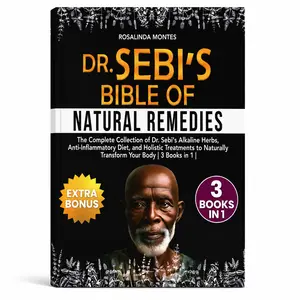 Dr Sebi's Bible of Natural Remedies 3 Books in 1 Complete Collection of Alkaline Herbs Anti Inflammatory Diet & Holistic Treatments for Holistic Health