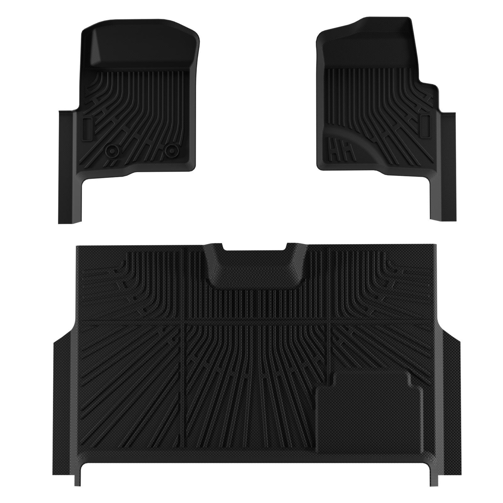 Floor Mats TEP Fits for Ford F-150 2010-2014 All-Weather Automotive Floor Mats Waterproof Heavy Duty Car Mats Flexible Floor Liners 3pcs Floor Mats TEP Fits for Ford F-150 2010-2014 All-Weather Automotive Floor Mats Waterproof Heavy Duty Car Mats Flexible Floor Liners 3pcs