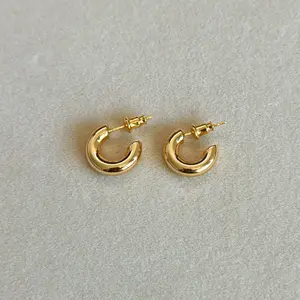 Amour Jasmine earrings S925 silver and 18k gold