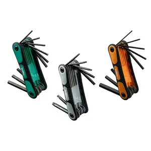 YOWIN 25-Piece Folding Allen Wrench Set, SAE, Metric, Torx Hex Key Set Included, 3 Pack Portable Allen Key Set for Basic Home Repair and General Applications Hand Tool