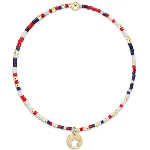 ENEWTON | Hope Classic Bracelet with Star Gold Disc - Firecracker