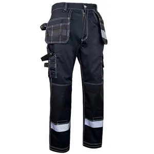 Skylinewears Men's Work Utility & Safety Pants Reinforced Cordura Knee Tactical Pants Utility Tools Holster Pockets workwear pants