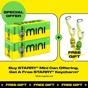 Starry Lemon Lime Soda, 7.5 Fl Oz, 10 Pack Mini Cans - 2 Pack