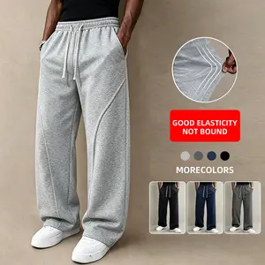 Ultra-Soft Wide-Leg Sweatpants | Breathable athletic pants for basketball, running, and gym Menswear Loose