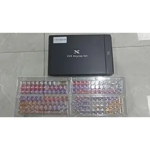 XVX Candy Translucent MOA Profile Keycaps 125-Key Keycap Set（only keycap, not include a keyboard）