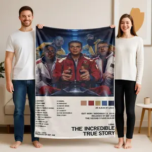 1 piece Logic "The Incredible True Story" Album Cover and Tracklist 1. Contact 2. Fade Away 3. Killing Spree 4. Young Jesus 5. Innermission 6. Like Woah 7. Streets of Old 8. Never Been 9. City of Stars 10. Memories 11. The Incredible True Story 12