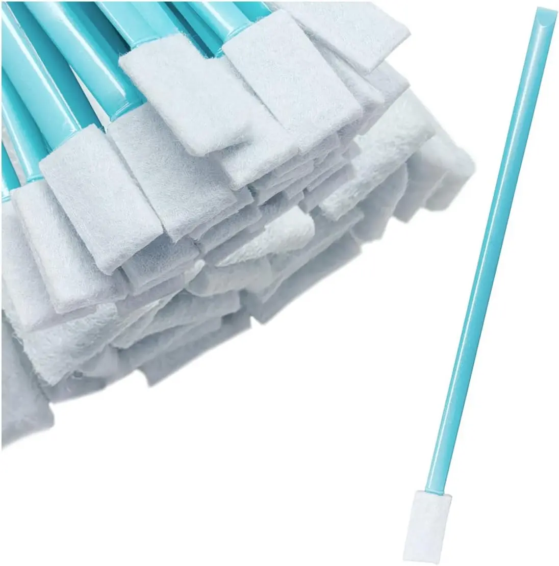 Disposable Small Sponge Tip Cleaning Swab Sticks - Cleaning Sponge Kit for Car Owners, Automotive Interior Detailing for SUV, Sedan (50PCS), Tight Space Cleaning