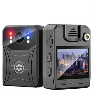4K Mini Police Camera Digital Video Recorder Camcorder Camera IR Night Vision Body Camera Sports Back Clip Without WiFi