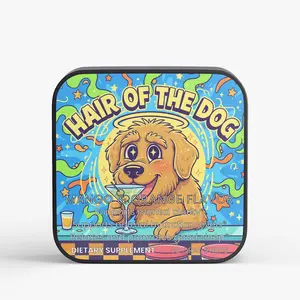 Hair of the Dog Hangover Strips - Mango-Orange Flavor, 30 Oral Strips, Ayurvedic Ingredients for General Wellness & Liver Support