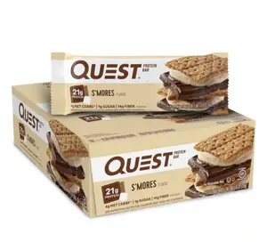 Quest S'mores Protein Bar 12 Pack - MAY 2026 Expiration
