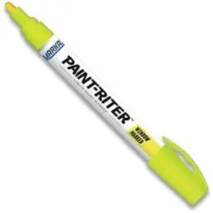 Markal MKL-97450 3 mm Medium Tip Paint-Riter Window Marker, Yellow