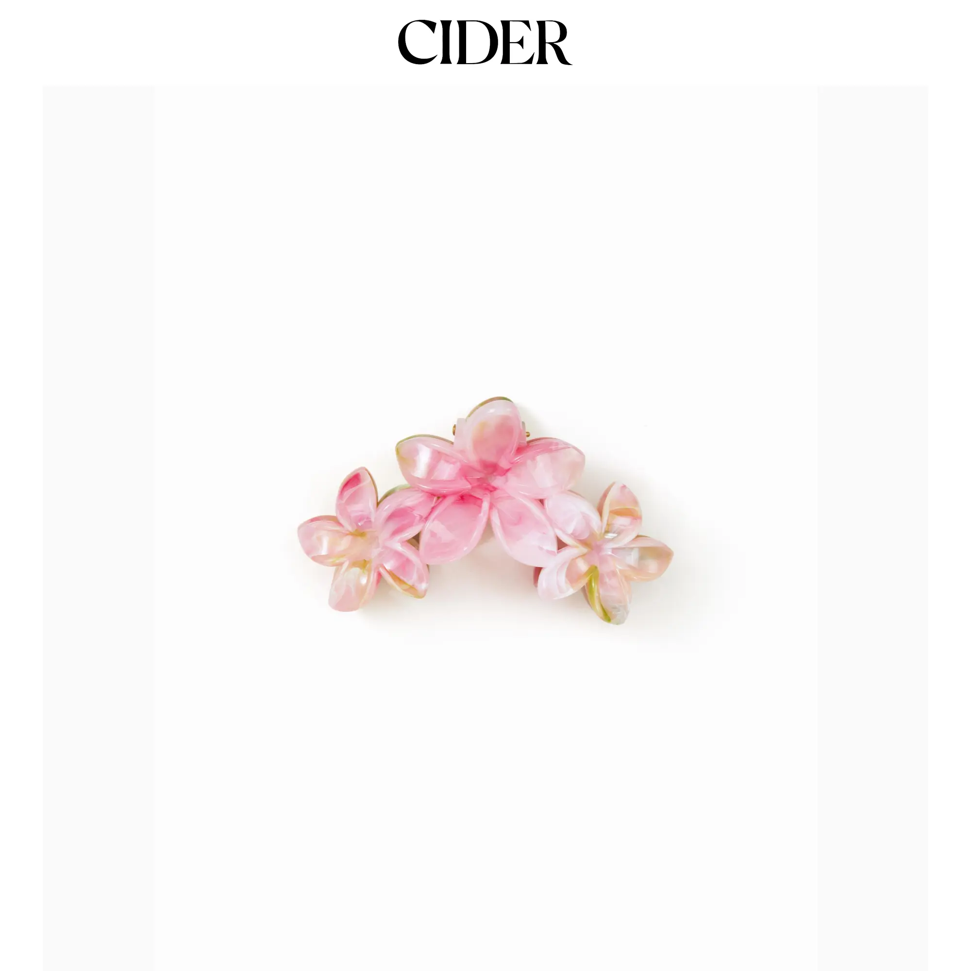 Cider FLORAL HAIR CLAW