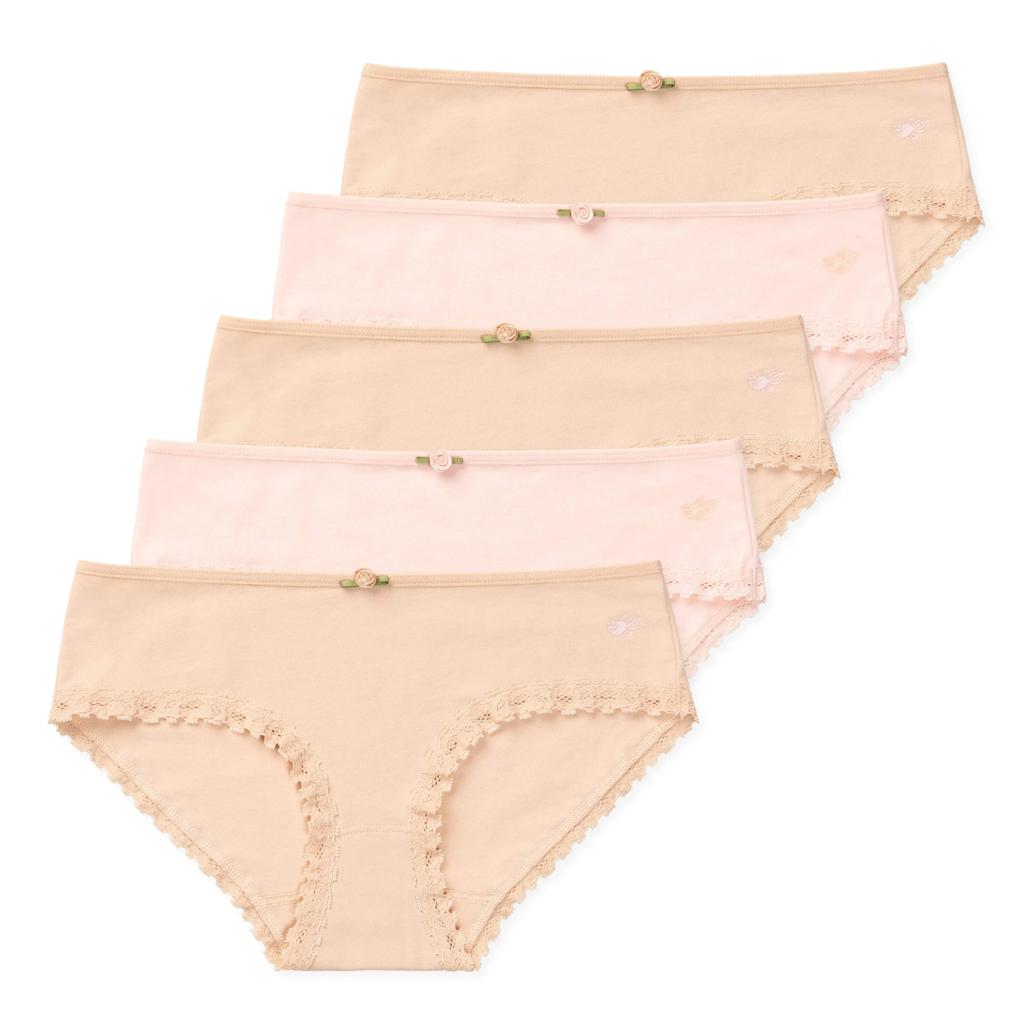 Ava Tween Girls Bikini Underwear (5-Pack)