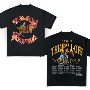 J Cole The Fall Off Tour 2026 T-Shirt unisex tee Sweatshirt Hoodie