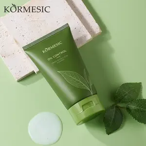 KORMESIC Green Tea Face Wash Deep Clean & Oil Control for Acne-Prone Skin with Salicylic Acid Facial Cleanser