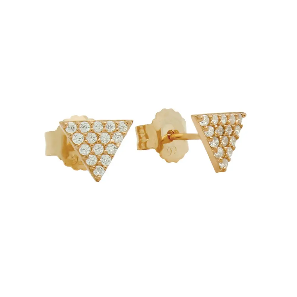 Triangle Stud Earrings