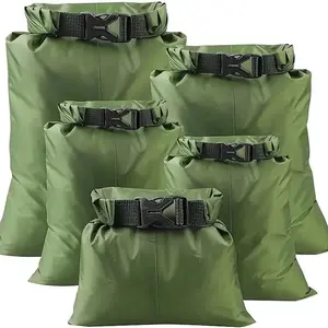Waterproof Dry Bag Set, Lightweight Large Capacity Ripstop Dry Bag, Outdoor Hiking Camping Fishing Cycling Boating Accessories Storage Bag
