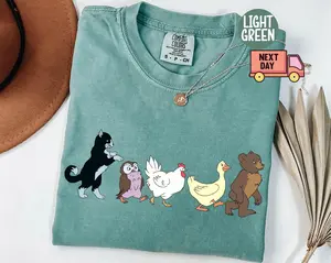 Comfort Colors® Little Bear Shirt, Cute Shirt, Animal Lover Shirt, Animal Kids, Mom Shirt, Animated TV Show Shirt, Gift, Cute Animal Shirt