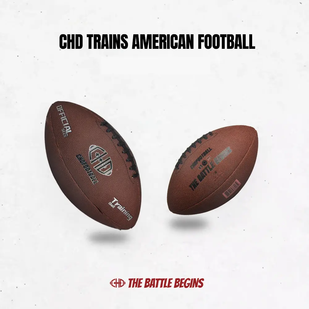 CHD Training Football PU #3 #6 #9 American football Flag