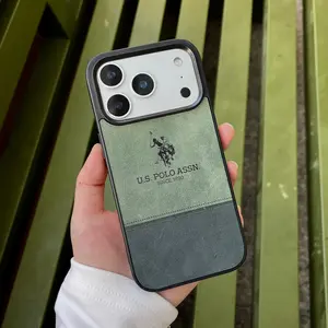 Premium eco-friendly leather shock-resistant phone case for iPhone 17, 16, 15, 14, and 13—the perfect gift for both men and women, 2026 new model