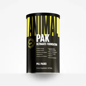 Animal Pak Pill Packs, Magnesium, Zinc, Vitamin C, and Much More, 44 Packs Animal Pak Pill Packs, Magnesium, Zinc, Vitamin C, and Much More, 44 Packs