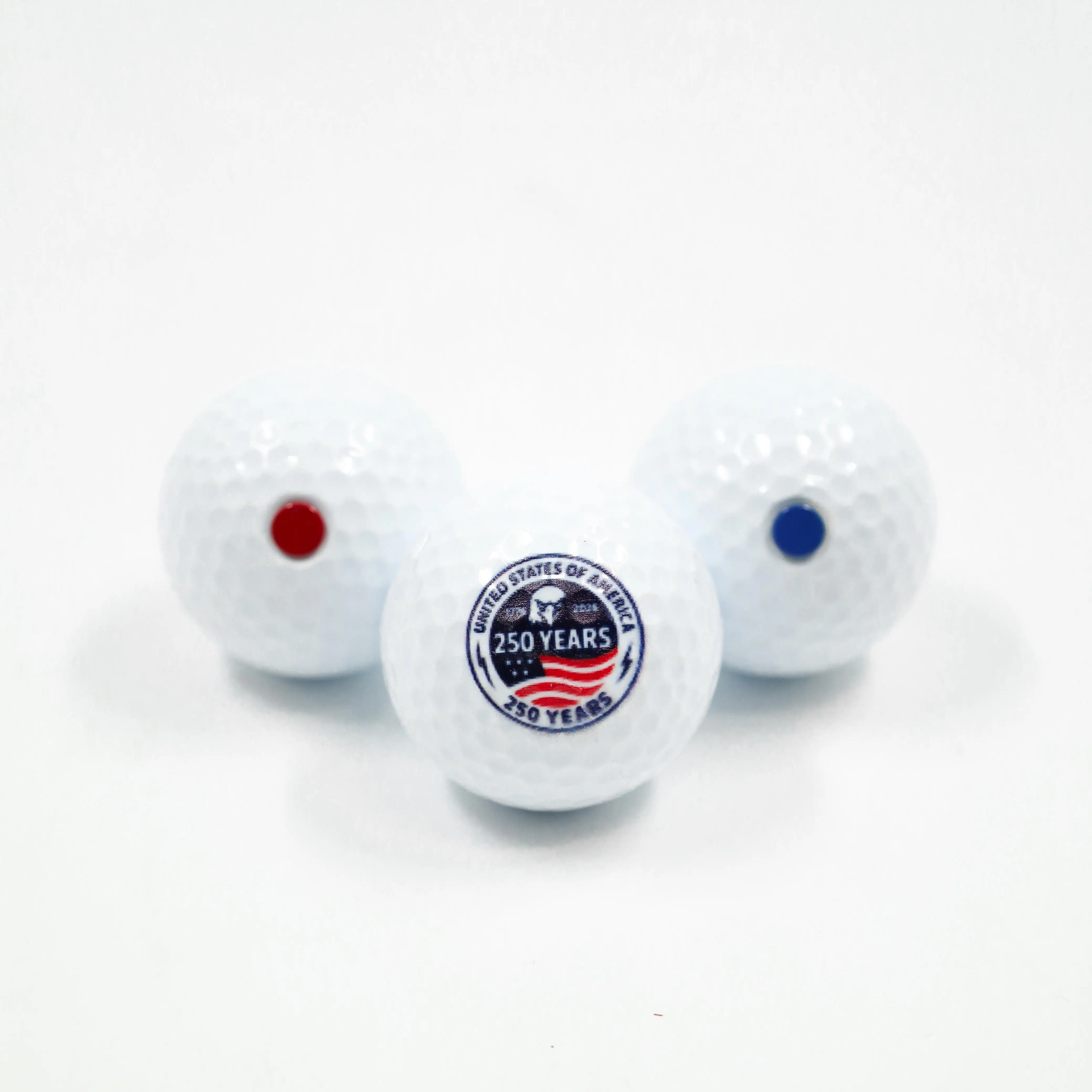SHOCK'D Patriot Limited Edition Golf Balls - Premium Golf Supply for Enthusiasts, Fourth of July/Father’s Day Gift Option, Single-Use Pack Sports Gear, Loudest Boom, Prank Shots, Bachelor Trips, Gifting, One-Time Use For Maximum Chaos