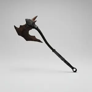 Dragon Bone War Axe Realistic Size  | Viking