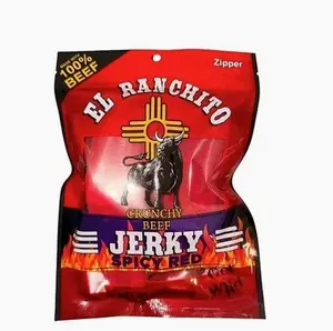 El Ranchito Crunchy Beef Jerky Net Wt. 2 oz