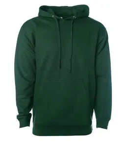 Forest Green Fleece Pullover Hoodie