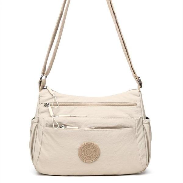 Women's Solid Color Fanny Pack, Fashionable Multi-pocket Zipper Crossbody Bag for Daily Used, Casual Trendy Versatile High-quality Daily Commuting Bag