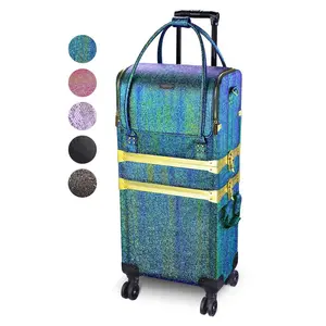 Byootique Explore 3in1 Rolling Makeup Artist Trolley Case Byootique Explore 3in1 Rolling Makeup Artist Trolley Case