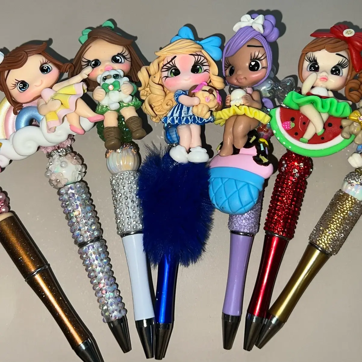 Clay Doll Custom Pen