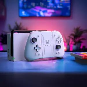 NYXI Hyperion Pro Wireless Switch Controller with Hall Effect Joystick & 6-Axis Gyro – Perfect Gift for Gamers Console Adjustable Grip Lights Memory Metal Gaming Items
