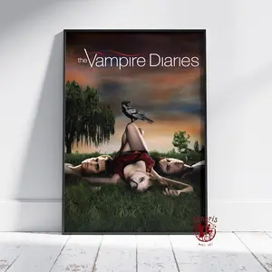 The Vampire Diaries Poster | Elena Gilbert Wall Art | Unframed #2