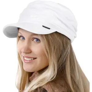 Newsboy Cap for Women Summer Chemo Headwear Hair Loss Cancer Hat with Brim