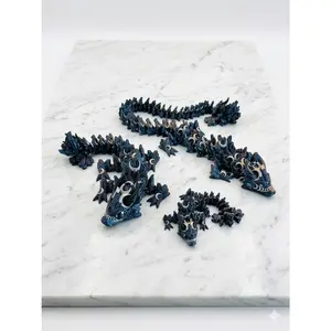 🌙 Lunar Dragon – Articulated Fantasy Dragon