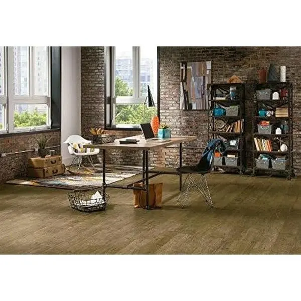 Armstrong Bluegrass Luxury Vinyl Plank Flooring - Barnwood | 6" x 48" | Spotlight Savings
