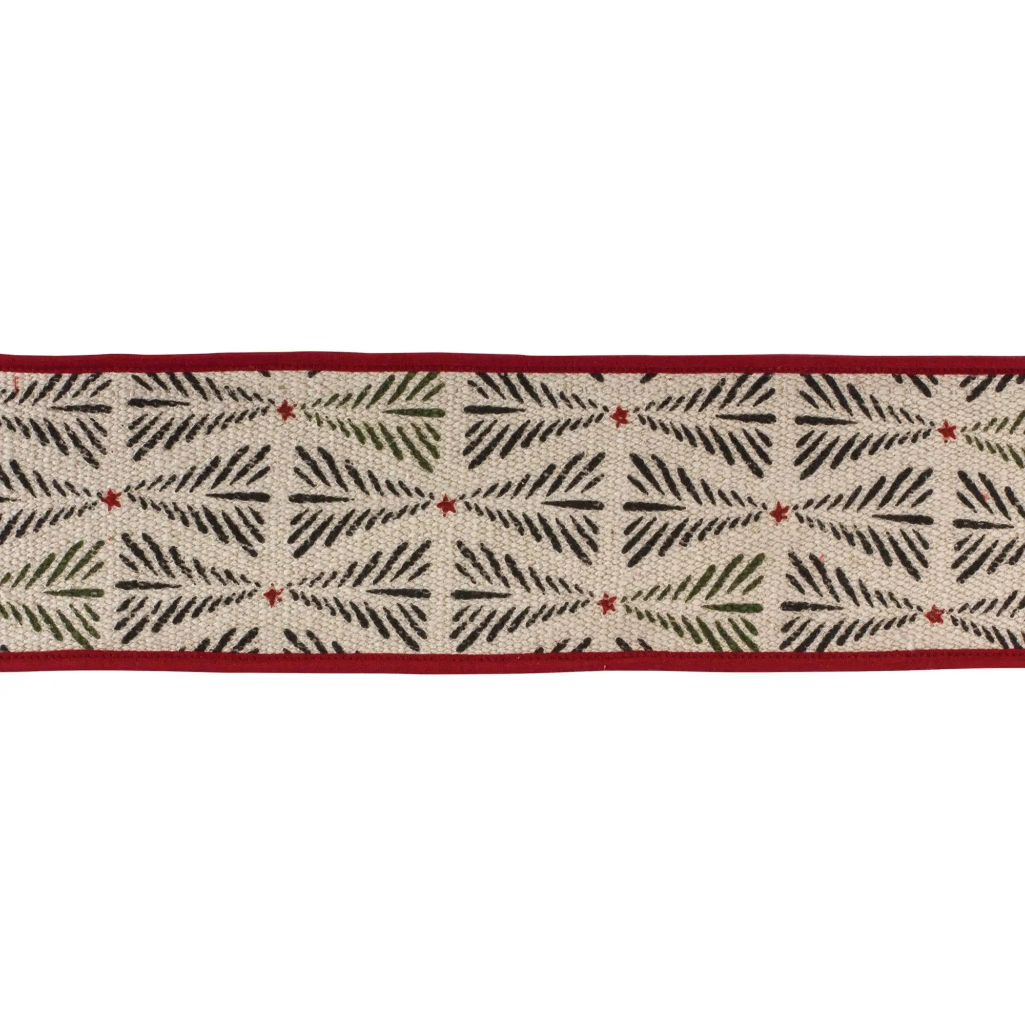 Melrose Ribbon Wired Cotton (4" x 5 Yds.) Melrose Ribbon Wired Cotton (4" x 5 Yds.)